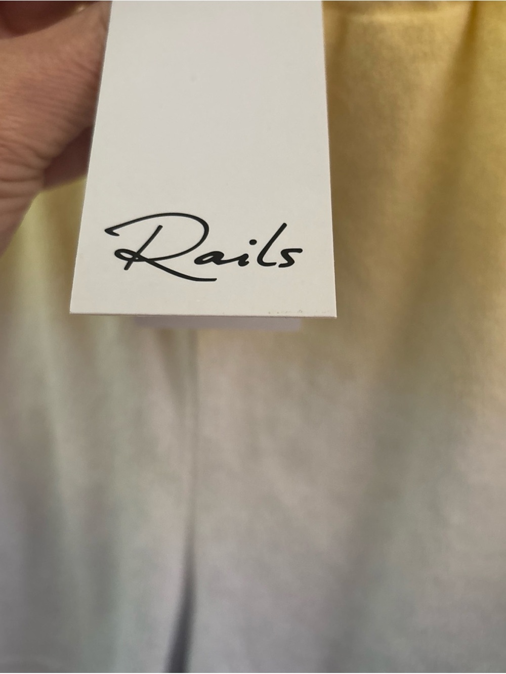 Rails “Jane” M Dip Dye Terry Lounge Shorts in Sky Blue NEW! Preppy - Picture 4 of 12